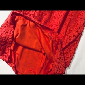 Salmon Lace Professional Dress main image 1